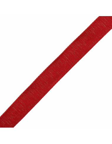 Sparkling cotton strap for bag - Red