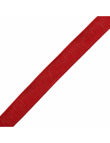 Sparkling cotton strap for bag - Red