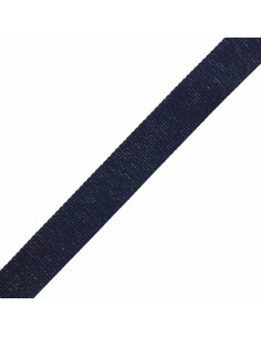 Sparkling cotton strap for bag - Navy blue 2