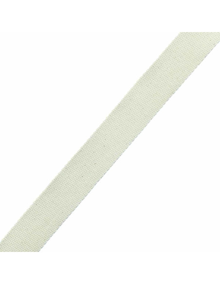 Sparkling cotton strap for bag - Ecru
