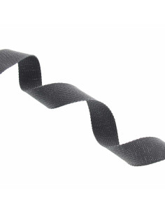 Sparkling cotton strap for bag - Anthracite gray