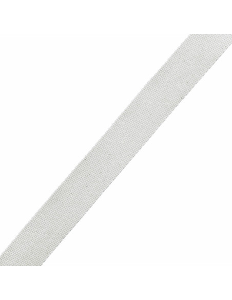 Sparkling cotton strap for bag - White