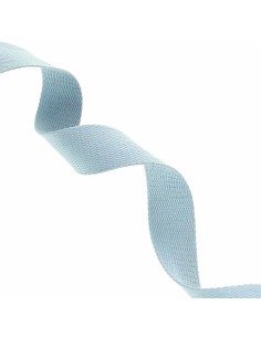 Sparkling cotton strap for bag - Sky blue