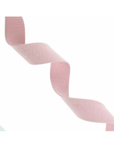 Sparkling cotton strap for bag - Pink