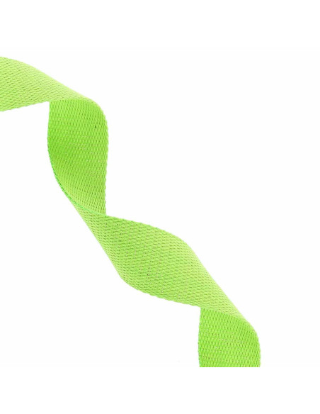 Sparkling cotton strap for bag - Green