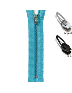 ZlideOn 4C clip-on replacement slider for zipper with nylon spiral teeth