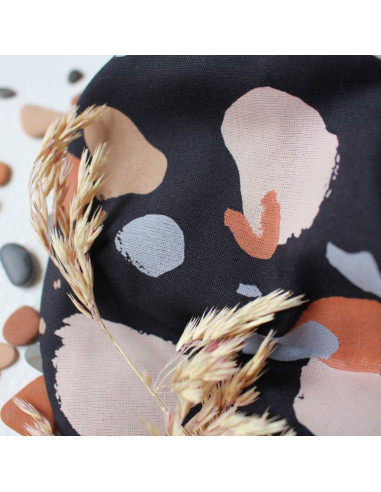 Granito Night Viscose Fabric - Atelier Brunette