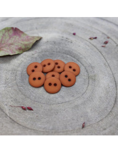 Classic Mat Button - Chestnut