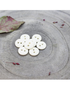 Classic Mat Button - Off-White