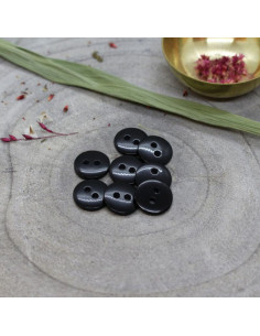 Classic Shine Button - Black