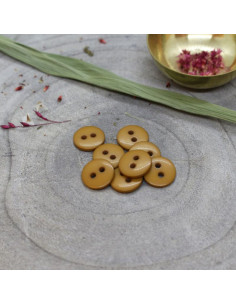 Classic Shine Button - Ochre