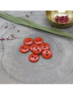 Classic Shine Button - Tangerine