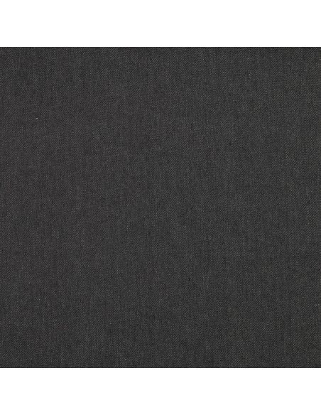 Tissu jeans coton classique - Noir