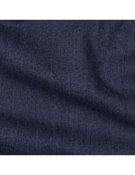 Tissu jeans coton classique - Bleu denim