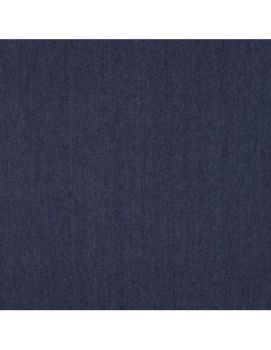 Tissu jeans coton classique - Bleu denim