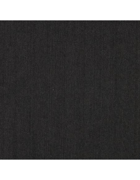 Tissu jeans coton léger - Noir