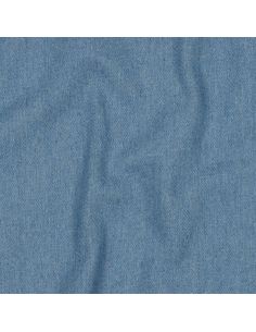 Tissu jeans coton léger - Bleu clair 2