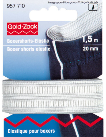 Elastic for boxers