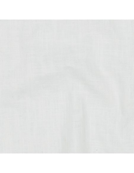 Tissu lin coton lavé - Blanc
