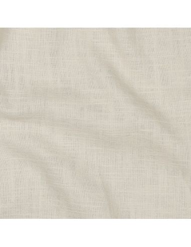 Tissu lin coton lavé - Beige