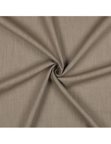 Tissu lin coton lavé - Sable