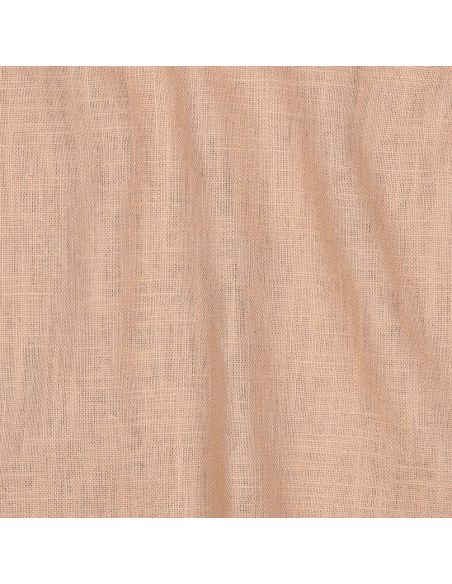 Tissu lin coton lavé - Nude