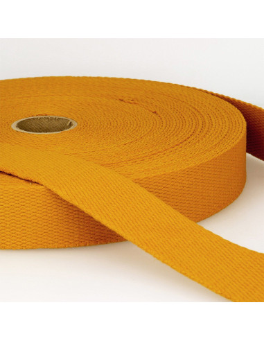 Cotton strap for bags - Mustard