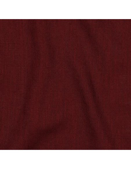 Tissu lin coton lavé - Burgundy