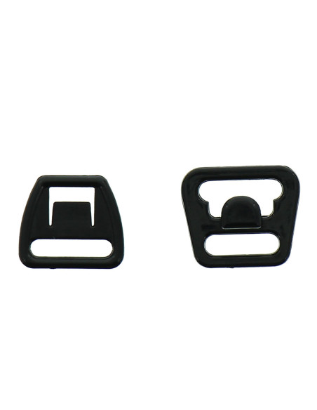 Clip fastener for nursing bra - Black