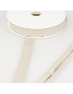 Viscose jersey bias - Beige