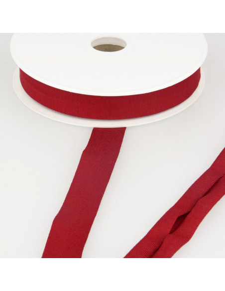 Viscose jersey bias - Bordeaux