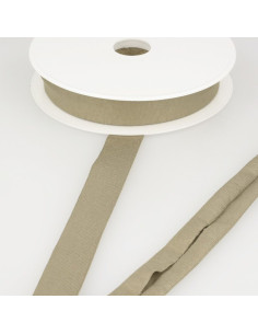 Viscose jersey bias - Taupe