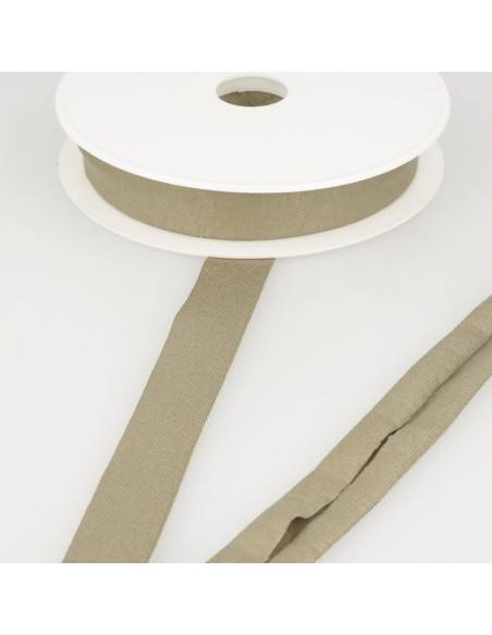 Viscose jersey bias - Taupe