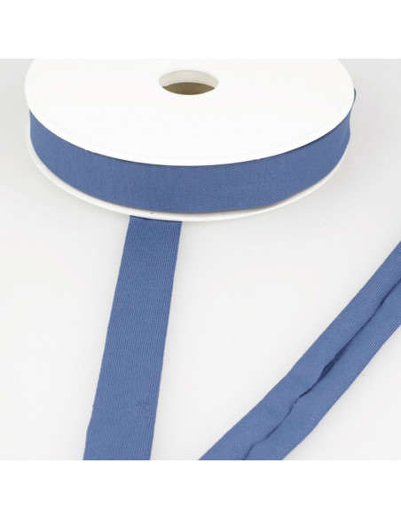 Viscose jersey bias - Blue