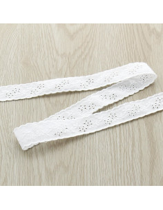 Romane English Embroidery - White