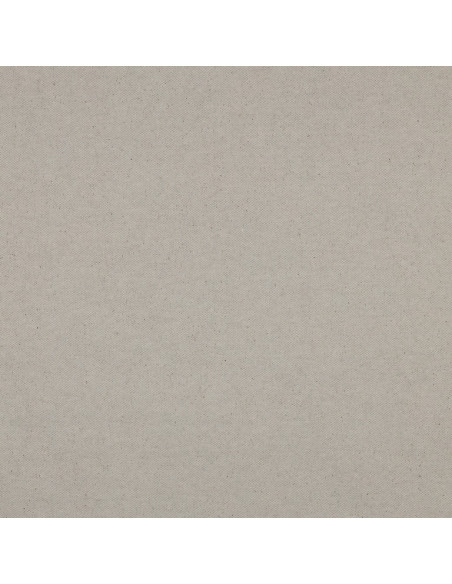 Toile de coton canvas aspect lin - Naturel