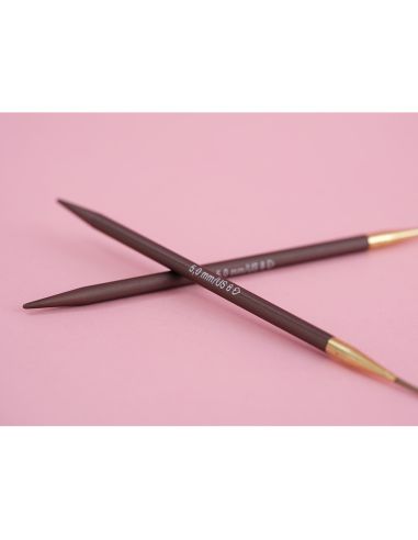 Aiguilles circulaires fixes addi Mystic Lace