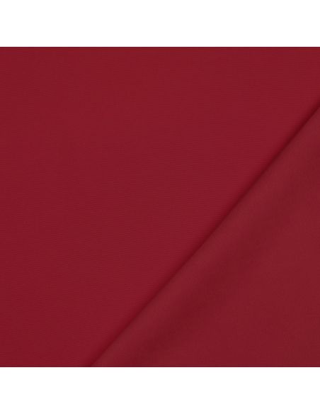 Tissu softshell déperlant envers micro polaire - Rouge