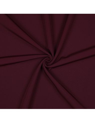 Tissu softshell déperlant envers micro polaire - Lie de vin