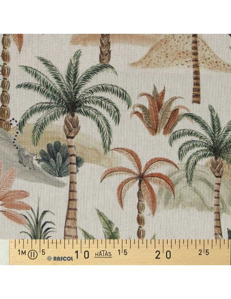 Toile de coton canvas - Jungle