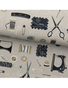 Toile de coton canvas - Atelier de couture