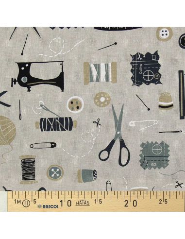Toile de coton canvas - Atelier de couture