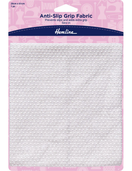 Non-slip fabric for sewing pajamas and slippers - 28 cm x 61 cm