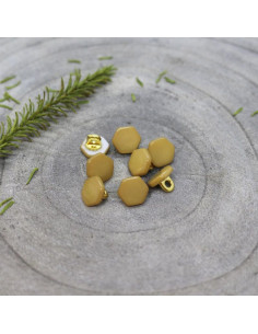Quartz Button - Mustard