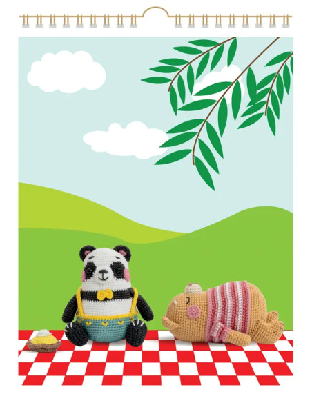 Livre une année en Amigurumis
