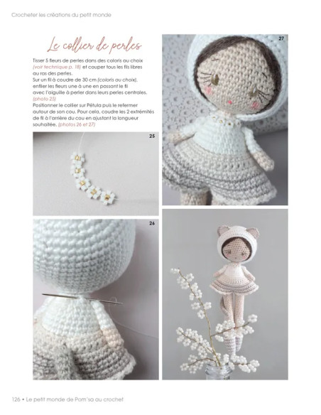 Livre le petit monde Pom'sa au crochet