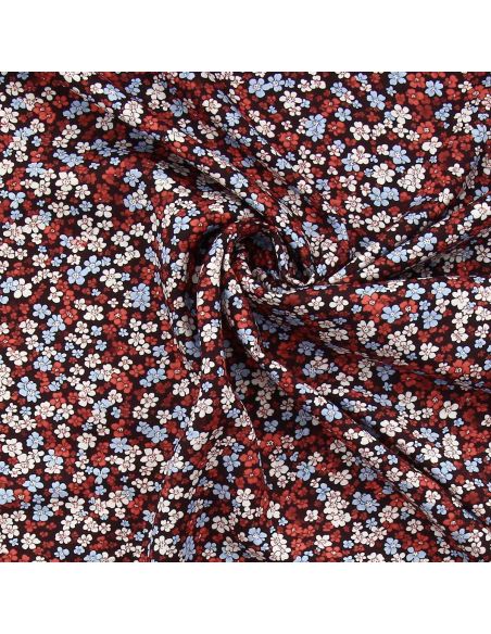 Tissu viscose Myosotis - Rouge
