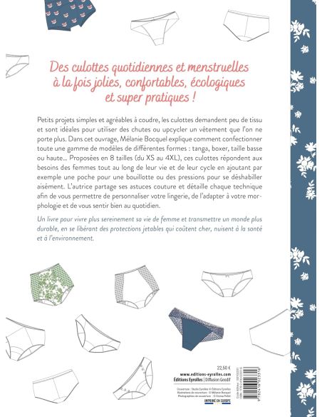 Livre je couds mes culottes
