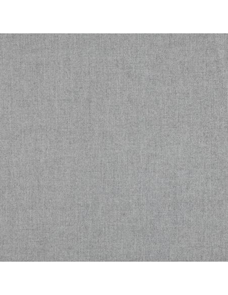 Tissu gabardine viscose brossée premium - Gris chiné clair