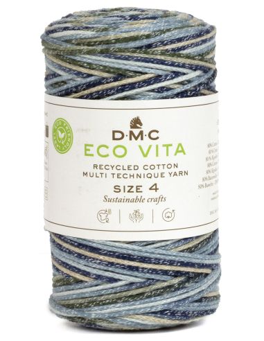 Coton recyclé Eco Vita 4 Multicolor DMC